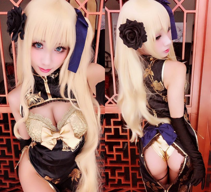 雨波_HaneAme cos金莲 | 雨波HaneAme_艳娘幻梦谭·金莲&瓶儿cos作品 [7P-11MB]