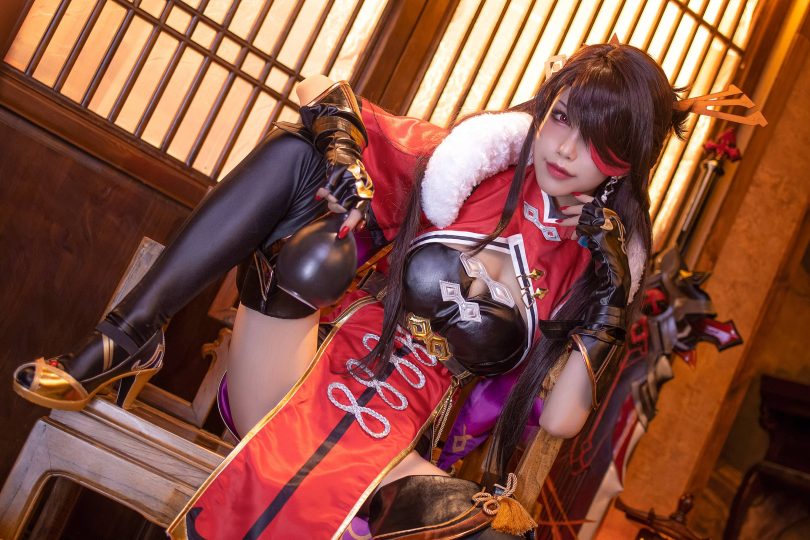 水淼aqua cos北斗 | 水淼aqua_原神·原造型 北斗cos作品 [71P-95MB]