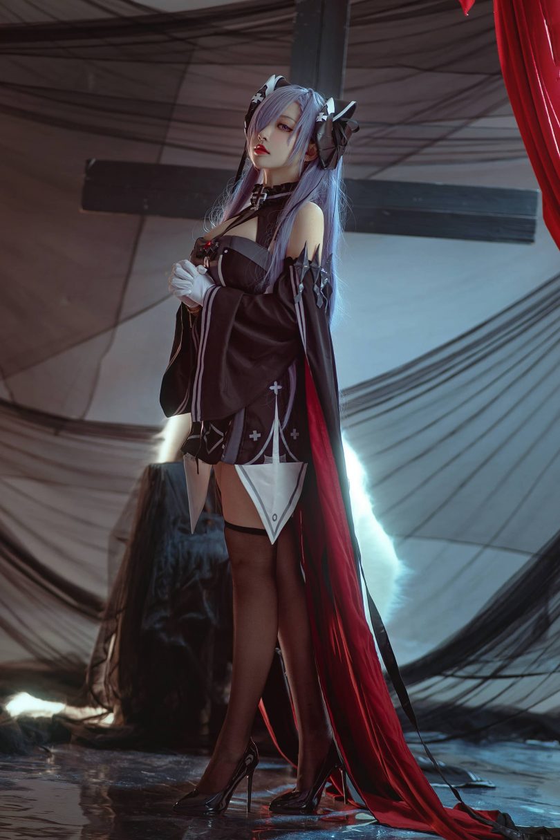 宮本桜cos奥古斯特 | 宮本桜_碧蓝航线·奥古斯特cos作品 [25P-327MB]