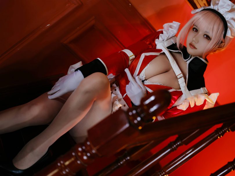 小仓千代w cos南丁格尔 | 小仓千代w_FGO·南丁格尔女仆cos [22P-121MB]