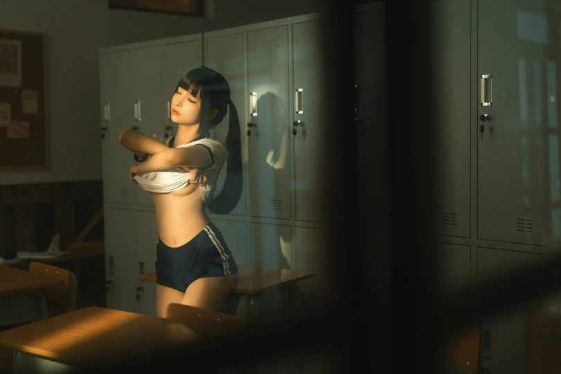 蠢沫沫_课间cosplay | 蠢沫沫_午后课间·体操服cos作品 [33P-320MB]