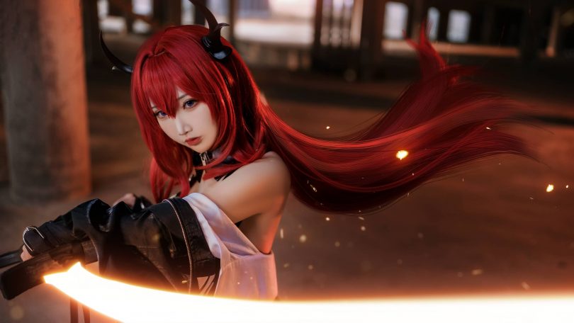 面饼仙儿cos史尔特尔 | 面饼仙儿_明日方舟·史尔特尔cos [22P-134MB]