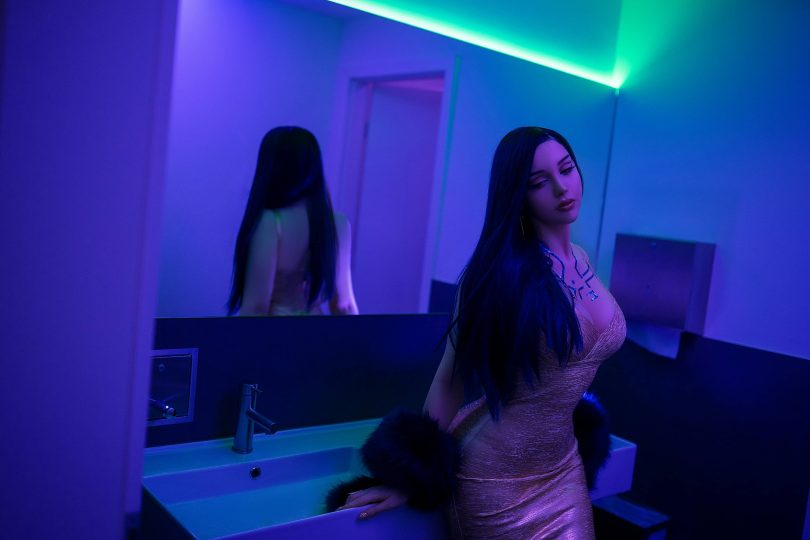 Sayathefox赛博朋克cos | Sayathefox_赛博朋克·Cyberpunk Dress cos [15P-219MB]