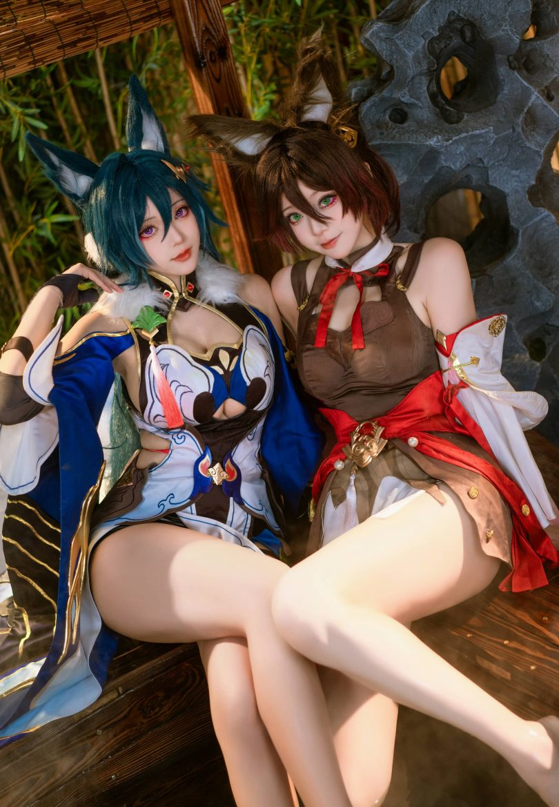 黑龙贯通cos停云 | 黑龙贯通_崩坏星穹铁道·停云cos作品 [16P-211MB]