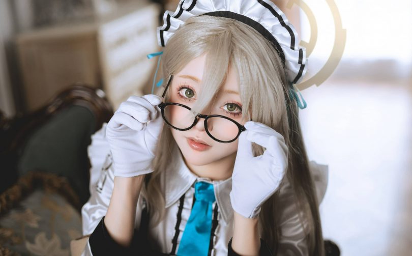 黑龙贯通cos室笠茜 | 黑龙贯通_碧蓝档案·室笠茜cos作品 [18P-95MB]