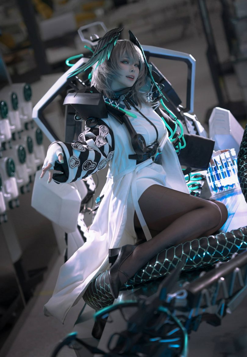 w百合欧皇子w cos霍尔海雅 | w百合欧皇子w_明日方舟·霍尔海雅cos [18P-124MB]