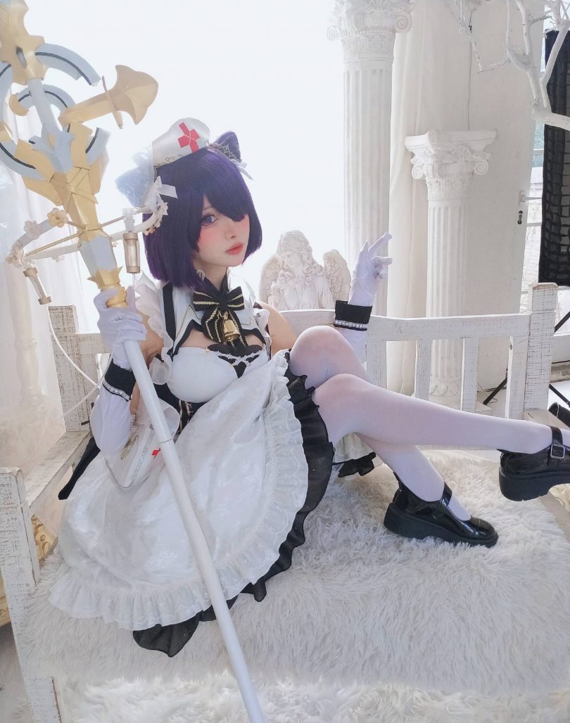 紫氯氯cos贾维斯 | 紫氯氯_碧蓝航线·贾维斯cos作品 [11P-20MB]