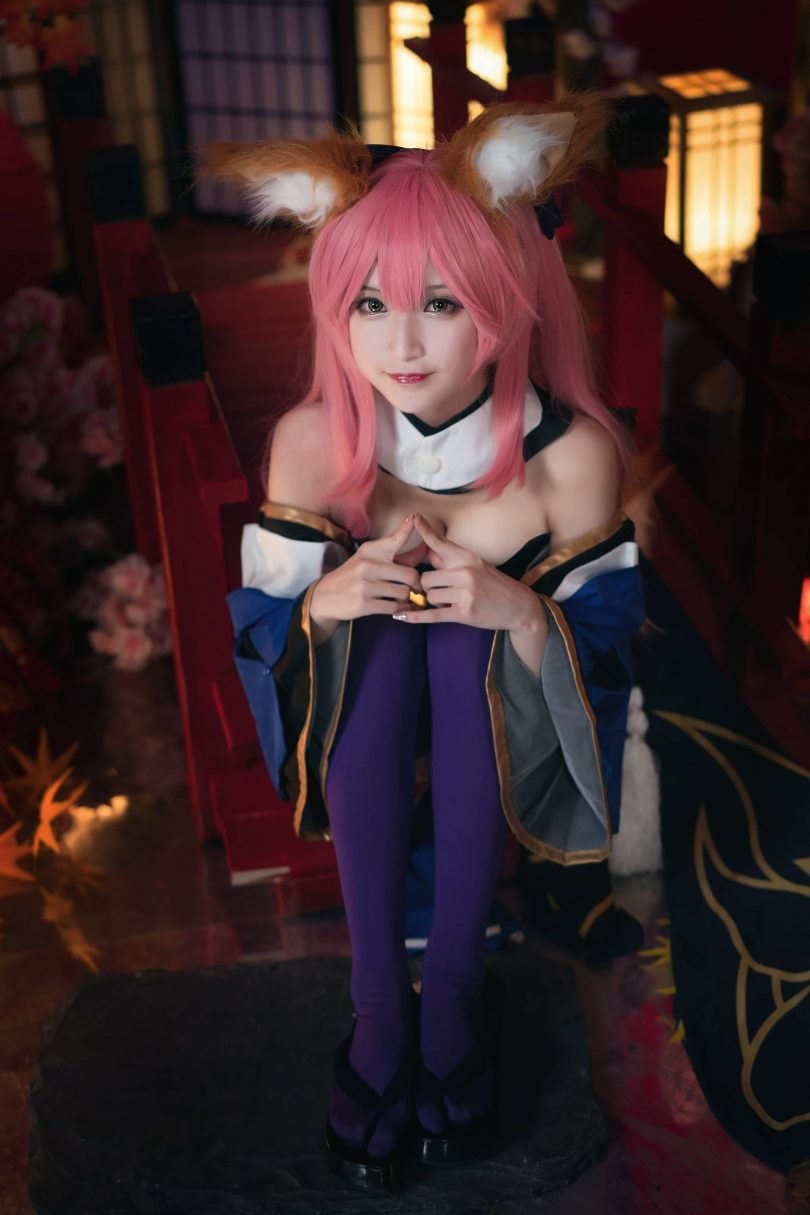 铁板烧鬼舞w cos玉藻前 | 铁板烧鬼舞w_FGO·玉藻前本子(4套) cos [92P-1.37GB]