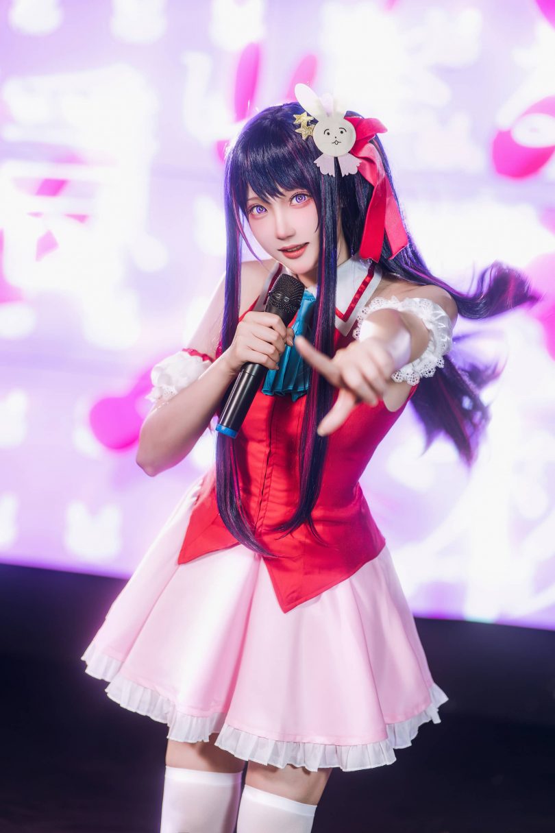 瓜希酱cos星野爱 | 瓜希酱_我推的孩子·星野爱cos作品 [18P-74MB]