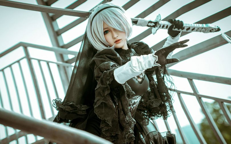 喵喵的喵吖cos尤尔哈2B | 喵喵的喵吖_尼尔机械纪元·2B cos [12P-93MB]