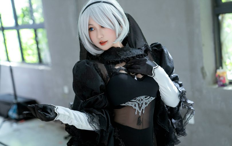 喵喵的喵吖cos尤尔哈2B | 喵喵的喵吖_尼尔机械纪元·2B cos [12P-93MB]