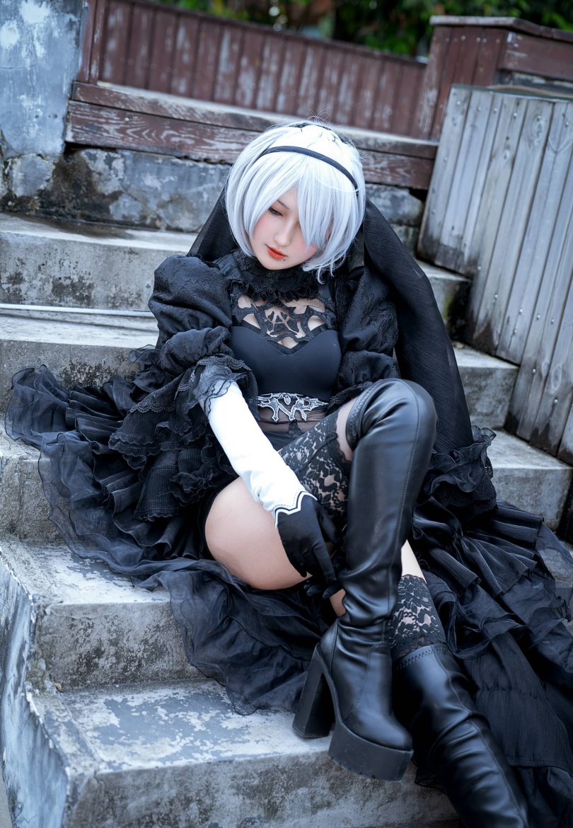 喵喵的喵吖cos尤尔哈2B | 喵喵的喵吖_尼尔机械纪元·2B cos [12P-93MB]