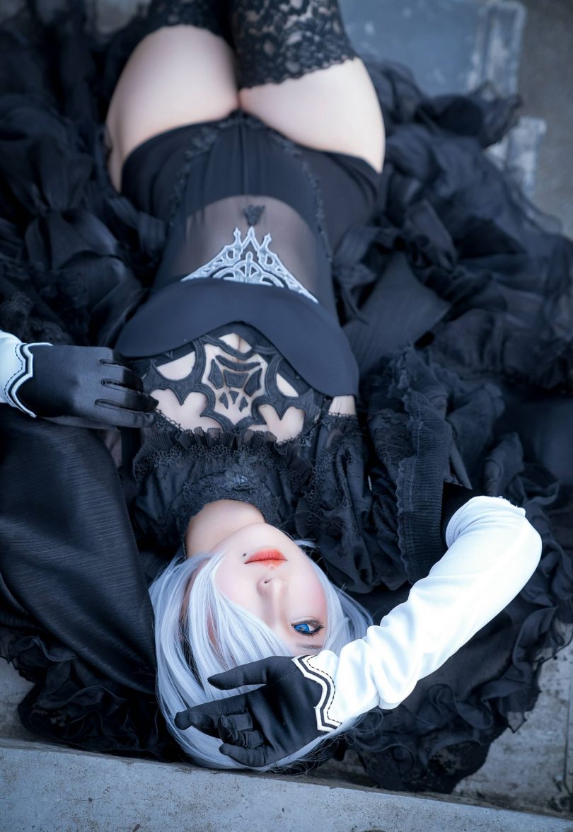 喵喵的喵吖cos尤尔哈2B | 喵喵的喵吖_尼尔机械纪元·2B cos [12P-93MB]