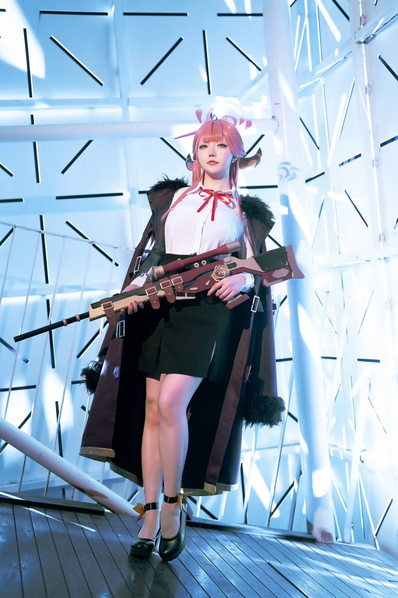 星之迟迟cos陆八魔爱露 | 星之迟迟_蔚蓝档案·陆八魔爱露cos [90P-551MB]