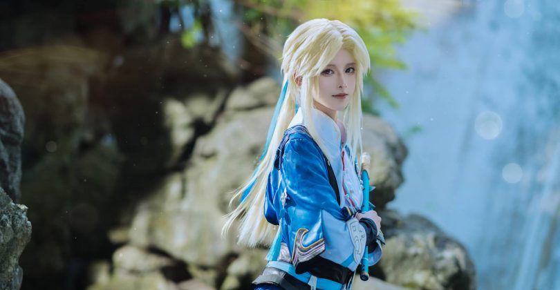 腥味猫罐cos景元 | 腥味猫罐_星穹铁道·景元cos作品 [12P-35MB]