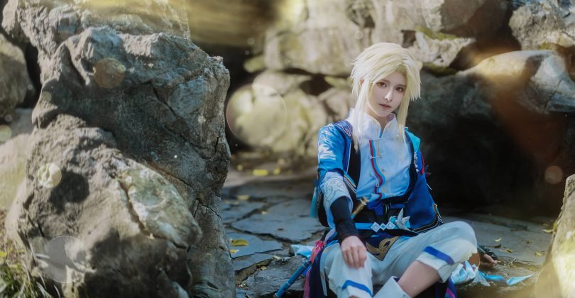 腥味猫罐cos景元 | 腥味猫罐_星穹铁道·景元cos作品 [12P-35MB]