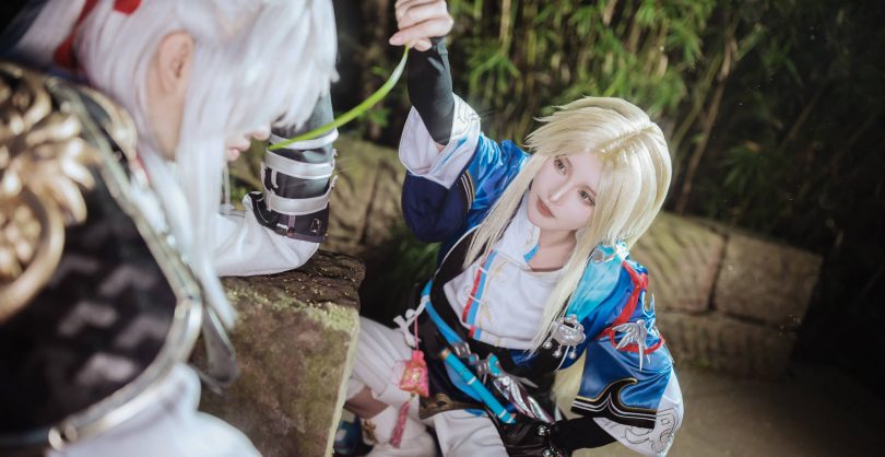 腥味猫罐cos景元 | 腥味猫罐_星穹铁道·景元cos作品 [12P-35MB]