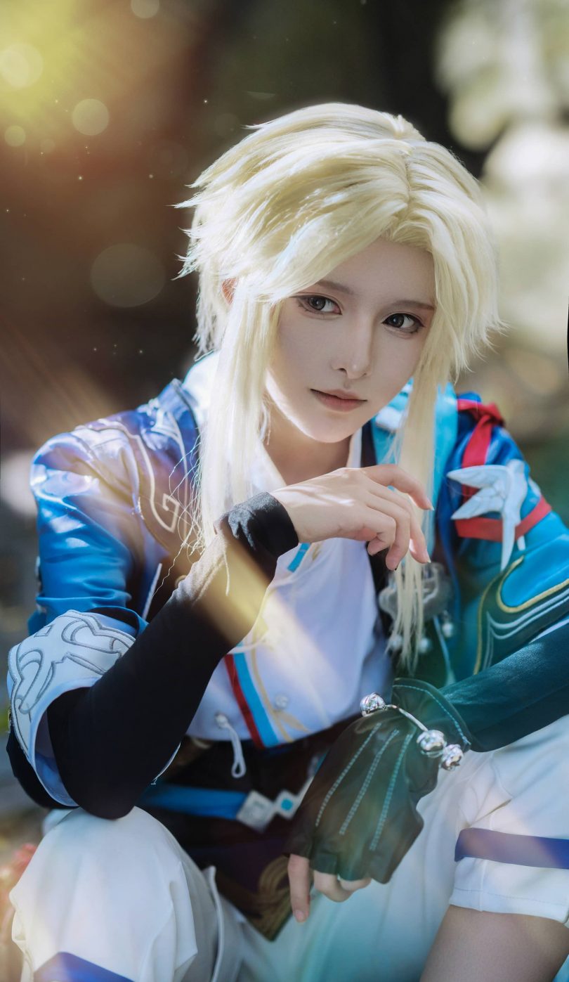 腥味猫罐cos景元 | 腥味猫罐_星穹铁道·景元cos作品 [12P-35MB]