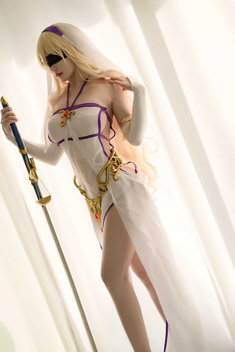 小仓千代w cos剑之圣女 | 小仓千代w_哥布林杀手·剑之圣女cos [40P-450MB]