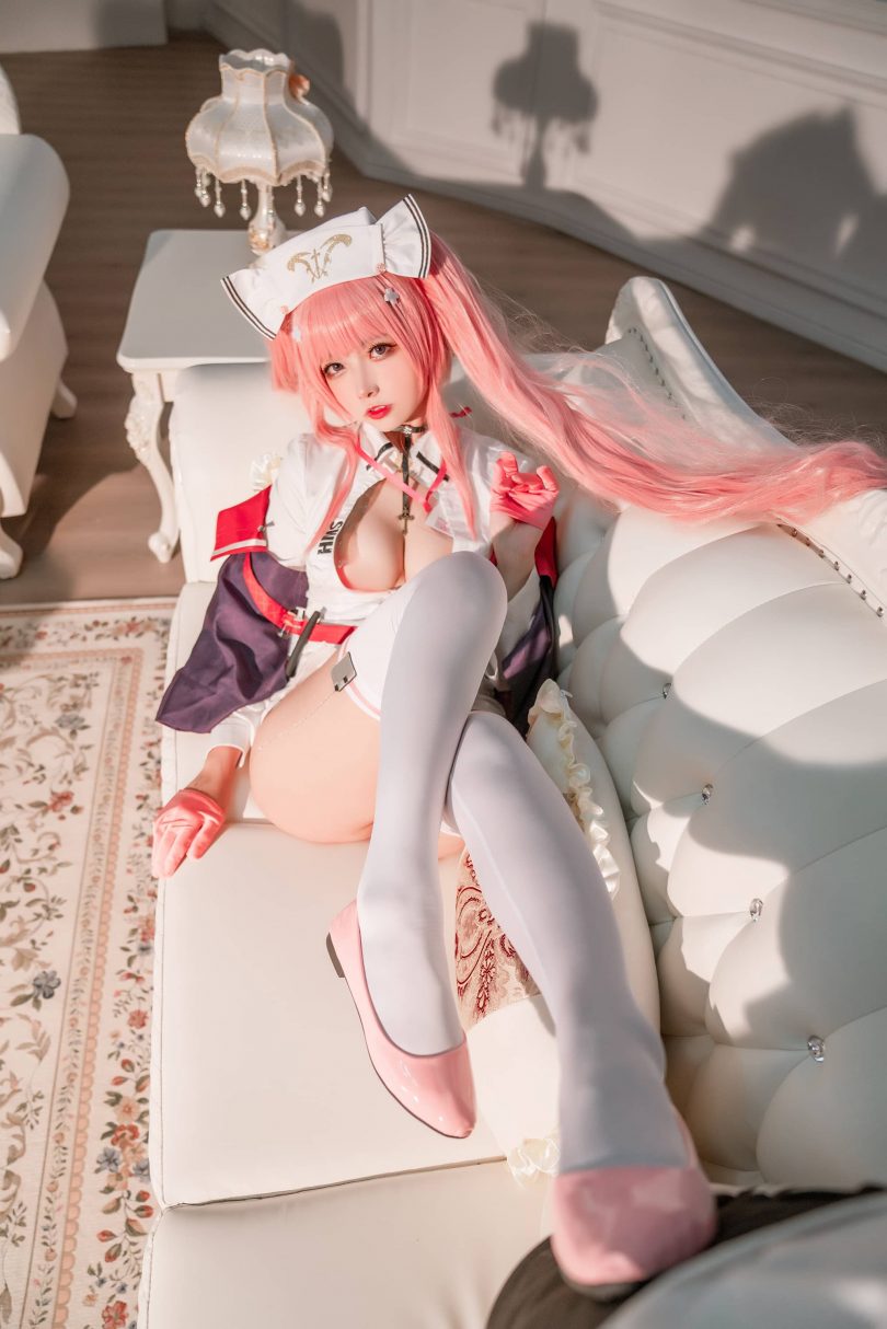 Momoko葵葵cos英仙座 | momoko葵葵_碧蓝航线·英仙座cos作品 [35P-96MB]