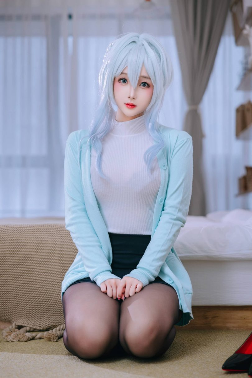 日奈娇cos雪女 | 椎名莜(日奈娇)_未亡人·雪女cos作品 [172P6V-2.67GB]