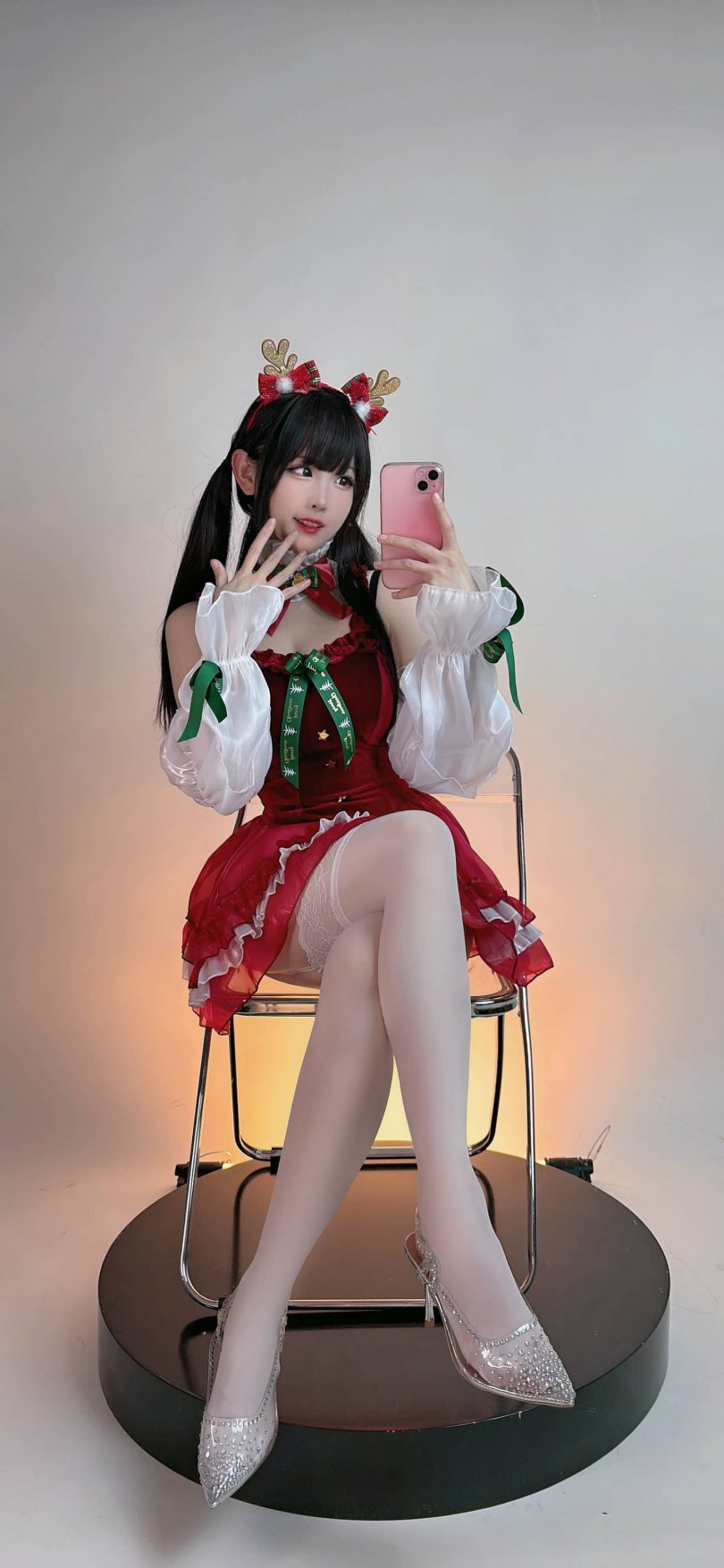 miko酱ww cos圣诞小鹿 | miko酱ww_圣诞特辑·圣诞小鹿cos [12P-105MB]