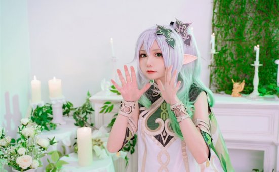 爆机少女喵小吉蓝鸟地址，可爱的草神纳西妲鉴赏