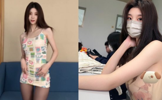 肚脐小师妹微密精选资源，高学历的大眼美人！