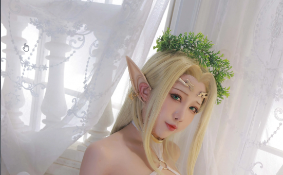 水淼aqua白精灵,精品cos作品赏析