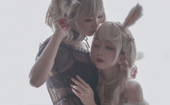 日奈娇猫和兔(兔与猫)精品摄影作品赏析