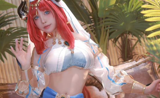 水淼aqua《原神妮露》,最可爱的妮露