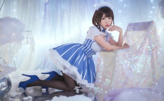 coser@鳗鱼霏儿在《路人女主的养成方法》化身“女仆版”加藤惠