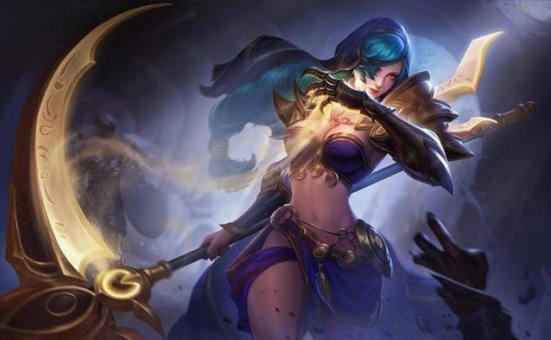 台湾女coser@Miu在游戏《传说对决》中化身“异域舞娘”美娜