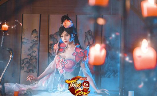coser@露兒大魔王_在《蜀山奇侠》手游中的“唐门cosplay”，让人沉醉