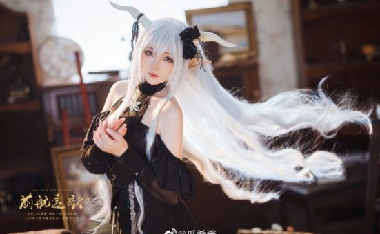 「音律联觉·前航远歌」：瓜希酱cos《明日方舟》闪灵