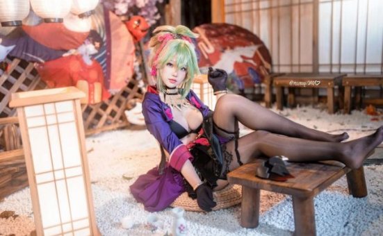 原神·久岐忍同人COS：七七娜娜子的COSPLAY技艺揭秘