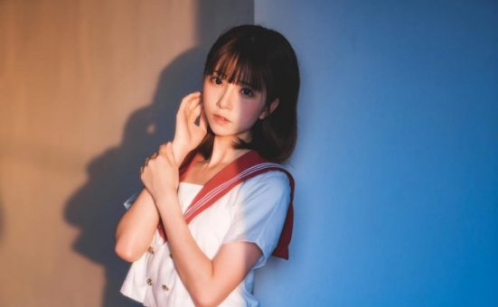 Kitaro_绮太郎的JK cosplay系列：邻家妹妹的校园风情