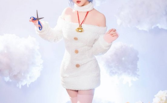 星之迟迟·蕾姆COS：带你体验圣诞绵羊的甜美和温暖