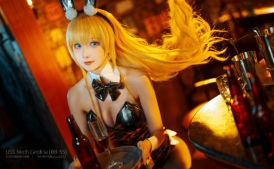 [碧蓝航线]阳炎型小菠萝cos北卡罗来纳，夺目绚丽性感迷人