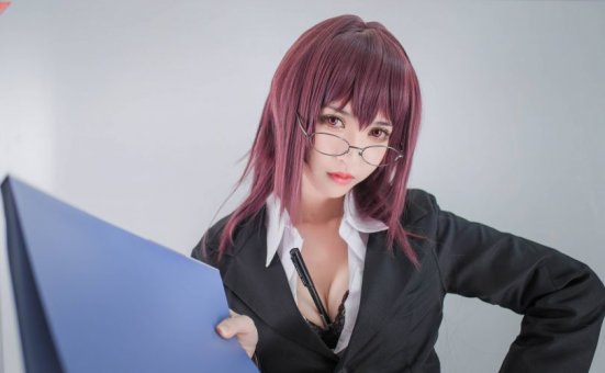 鳗鱼霏儿_cos图包 | 鳗鱼霏儿_FGO·斯卡哈教师cos [18P-60MB