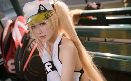 阿包也是兔娘cos作品 | 阿包也是兔娘_碧蓝航线·贝奇网球服cos [21P-183M]