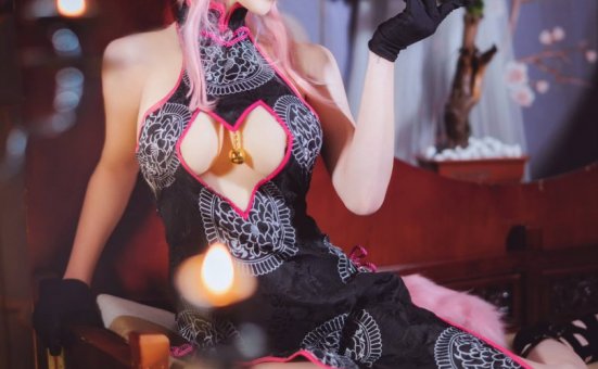 南桃Momoko cos玉藻前 | 南桃Momoko_FGO·玉藻前旗袍cos图包 [16P-87MB]