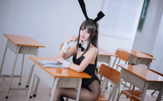 羽生三未cos图集 | 羽生三未_樱岛麻衣·兔女郎cos [28P-494MB]