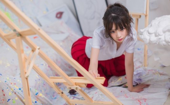 疯猫ss cos作品 | 疯猫ss_画室jk cosplay [23P-172MB]