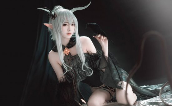 弥音音ww_cos图集 | 弥音音_明日方舟·闪灵cos [16P-166MB]