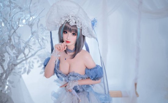 rioko凉凉子cos柴郡 | rioko凉凉子_碧蓝航线·柴郡冰雪公主cos作品[40P-376MB]