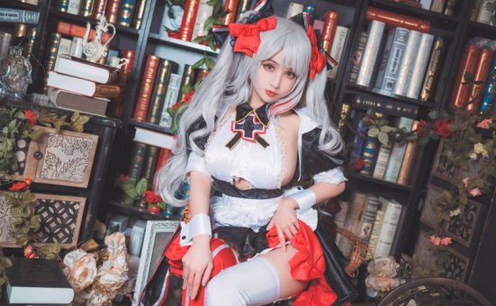 rioko凉凉子cos欧根亲王 | rioko凉凉子_碧蓝航线·欧根亲王女仆cos [20P-274MB]