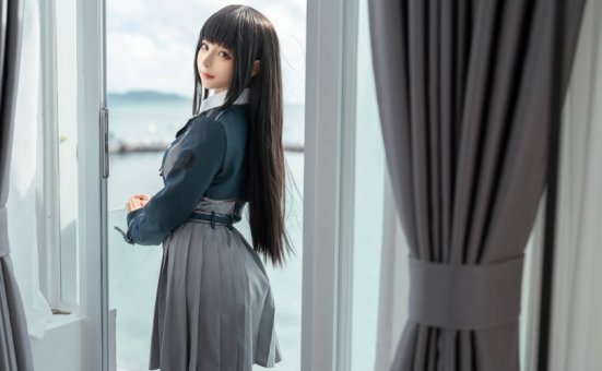 蠢沫沫&桃良阿宅cos作品 | 蠢沫沫_莉可x莉丝cosplay [60P-449MB]