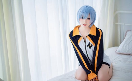 Kitaro绮太郎_蕾姆·运动服cos作品 | Re：从零开始的异世界生活