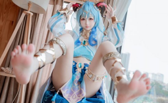 Kuuko_W cos甘雨 | Kuuko W_原神·Ganyu甘雨cos作品 [15P-261MB]